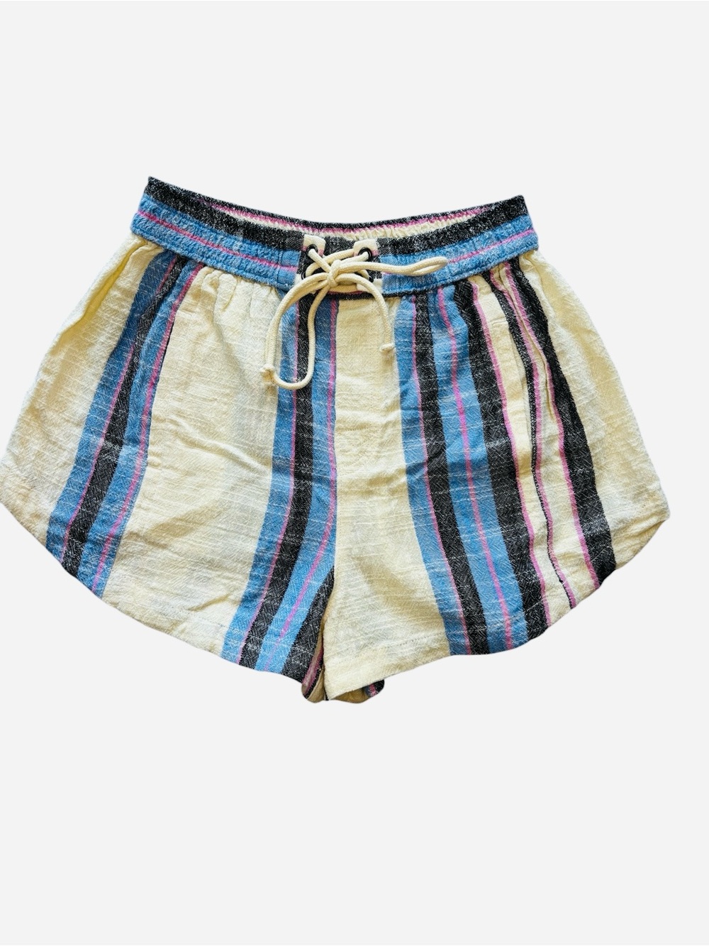 Free People Kalli Board Shorts Women's S 100% Cotton High Rise Coastal Beachy - Picture 6 of 9